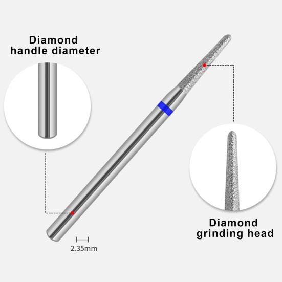 Сверло для ногтей, фрезерный инструмент для удаления геля, педикюра и маникюра