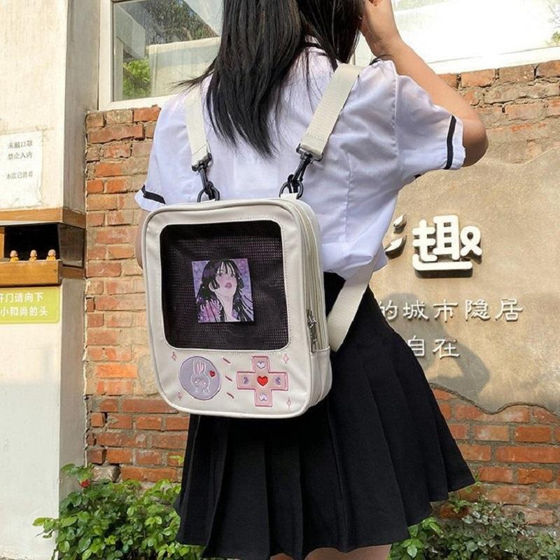 Ita Bag Crossbody Women Sweet Lolita Bags Cute Transparent Pocket Japanese Style Shoulder Кошелек в японском стиле для колледжа