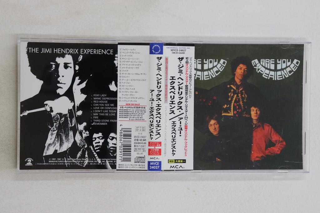 CD JIMI HENDRIX - Are You Experienced MVCE24027 Experience Hend 1997 Япония Оби Рок Б/у