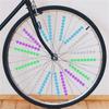Wheel Spoke Colorful Bicycle Spoke Decor Spoke Color Beads Bicycle Spoke Beads Spoke Wrap Tubes