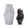 3D Skeleton Hand Candle Mold Halloween Skeleton Hand Rose Skull Silicone Mold for Epoxy Resin Casting Aromatherapy Soap Candle Making