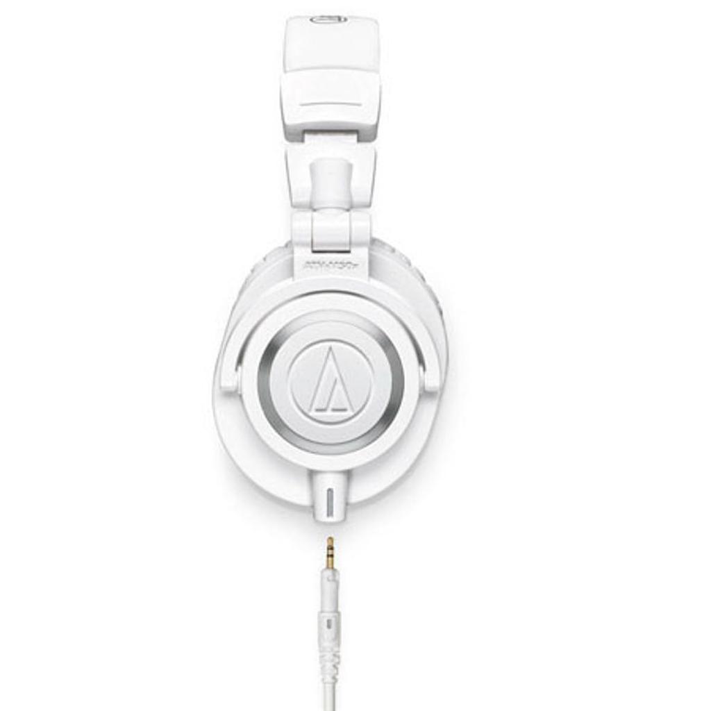 Audio Technica Professional Monitor Headphones White Studio Making ATH-M50xWH Recording/Mixing/DJ/Track