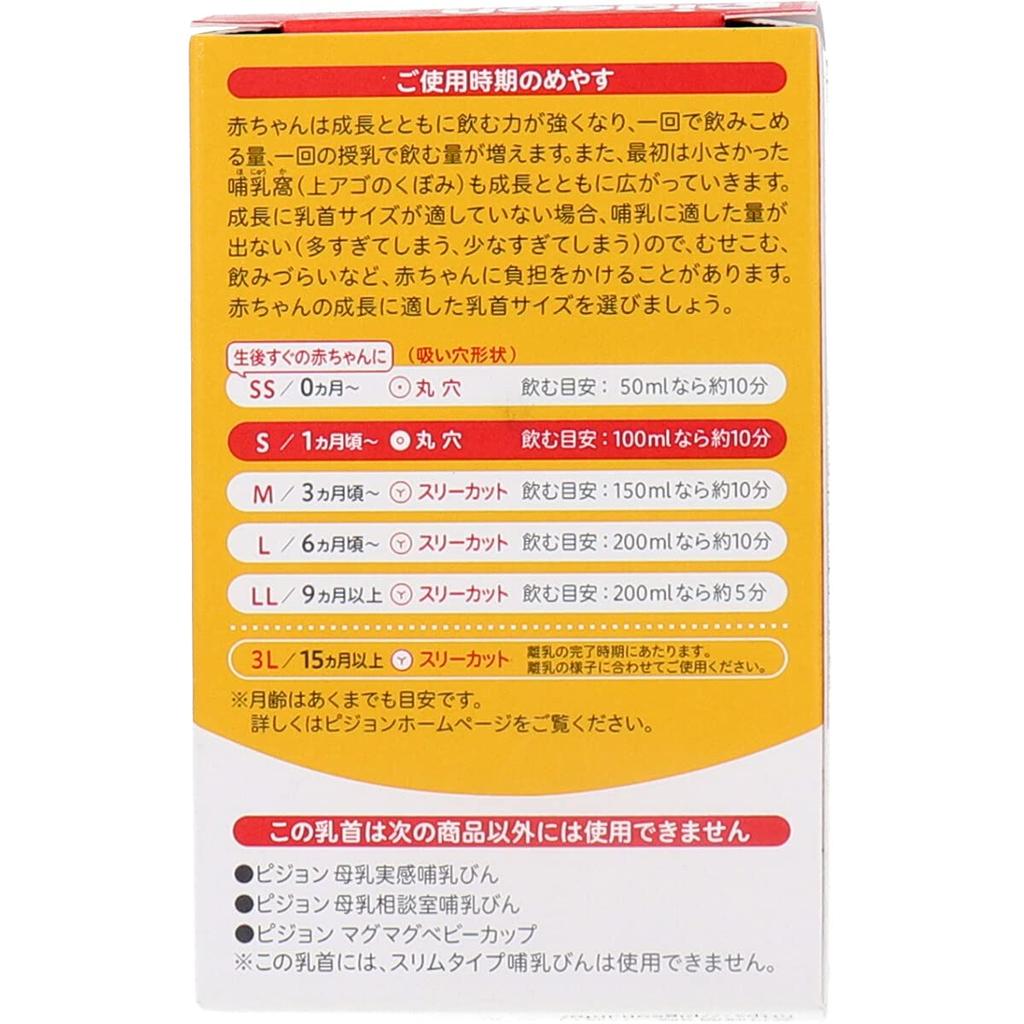 Pigeon Breastfeeding 1 2 Nipples X 1 Nipple, Month, Small,