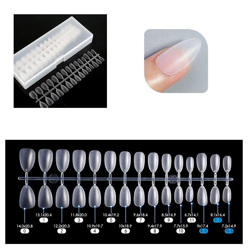 240 шт. ультратонкие матовые накладные ногти с коробкой, полное покрытие, накладные ногти, накладные ногти, инструмент для наращивания ногтей, маникюрный инструмент