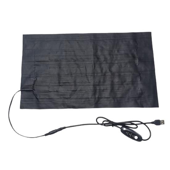 Подушка с подогревом для домашних животных, регулируемая температура, супермягкая, водонепроницаемая, Plug-and-Play, защита от перегрева, сохраняет тепло