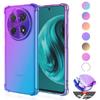 Силиконовый чехол с градиентом для Huawei Nova 12i 12 SE 12S 12pro Lite Nova 11 Pro 11i 10 9 SE с четырьмя углами, противоударные подушки безопасности, мягкий полупрозрачный чехол из ТПУ