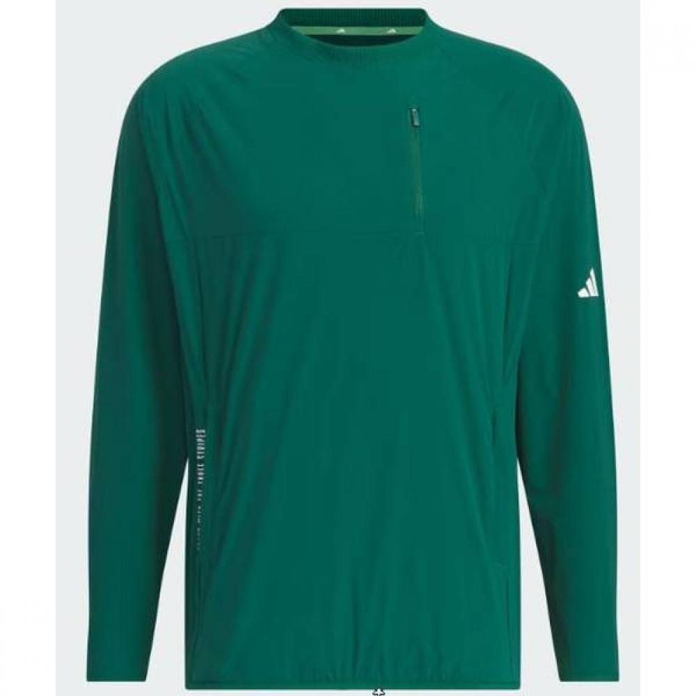 Adidas Golf Golf Windlady Long Sleeve Polo Shirt Im6423 Green
