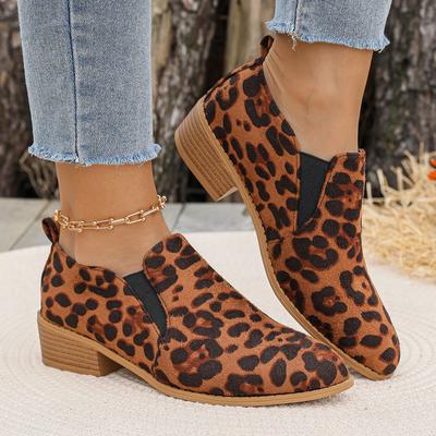 Зимние женские удобные ретро ботильоны женская мода острый носок дизайнерская обувь тренд платформа слипоны уличные короткие ботинки