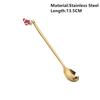 New Year 2021 Merry Christmas Stainless Steel Spoons Xmas Party Tableware Ornaments Christmas Decorations for Home Table Navidad Noel Gift AVE