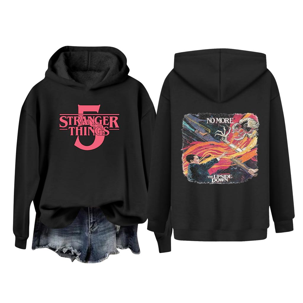 Women's Casual Fashion Wine Turkey Family Thanksgiving Print Long Sleeve O-Neck Pullover Hoodies