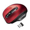 Sanwa Supply Wireless Blue LED Combo Mouse (красный) MA-WBTBL135R