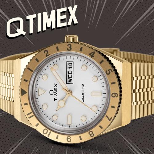 TIMEX TIMEX Watch [TIMEX Q] TW2U95800 Cream Dial [Regular Imported Product]