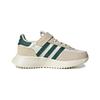 Adidas Originals Retropy F2 Non-Slip Low-Top Casual Shoes Kids Sneakers Off-White Green ID0745