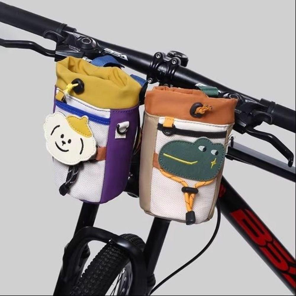 Adjustable Cycling Front Bag Storage Bicycle Hanging Pouch Cycling Outdoor Sports