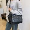 Clear Badge Display Shoulder Bag PVC Crossbody Bag Casual Transparent Pocket Itabag  JK