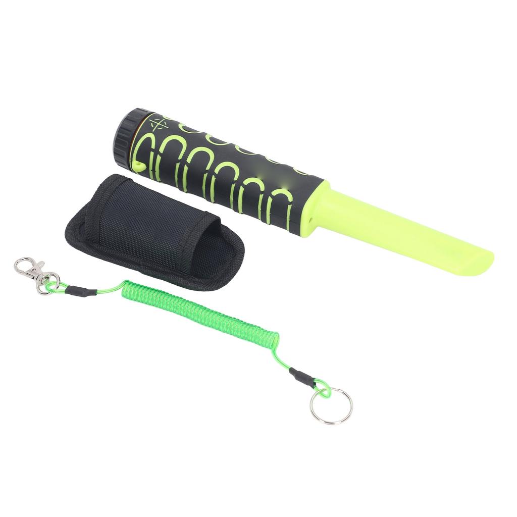 Underwater Metal Detector IP68 Fully Waterproof Treasure Hunting Handheld Portable Pin Pointer High Sensitivity Green