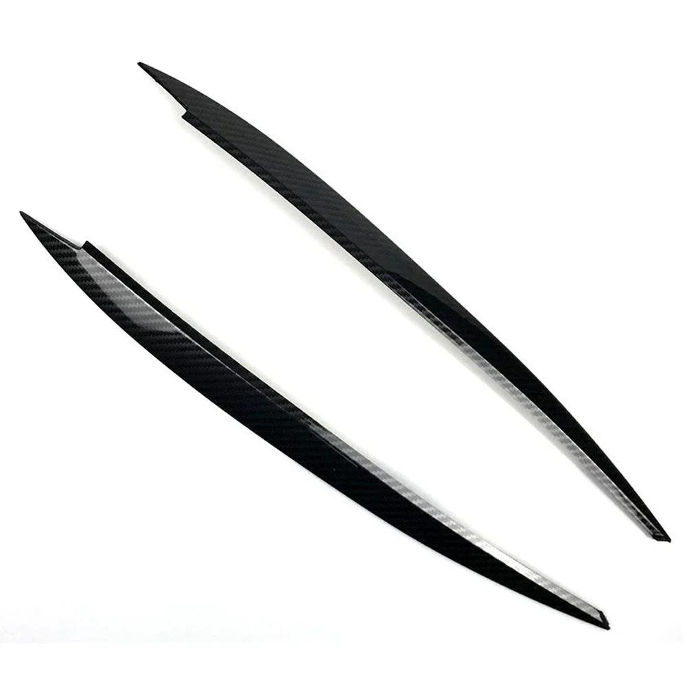 Для VW Golf 7 VII GTI GTD R MK7 2013-2017 Фары Брови Веки Наклейки Отделка Крышка Аксессуары Комплект кузова