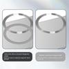 Ultra Thin Matte PC Frameless Phone Cases For iphone 17 16 15 14 13 12 Pro Max Plus 17 Air Case For Magsafe Magnetic Armor Cover