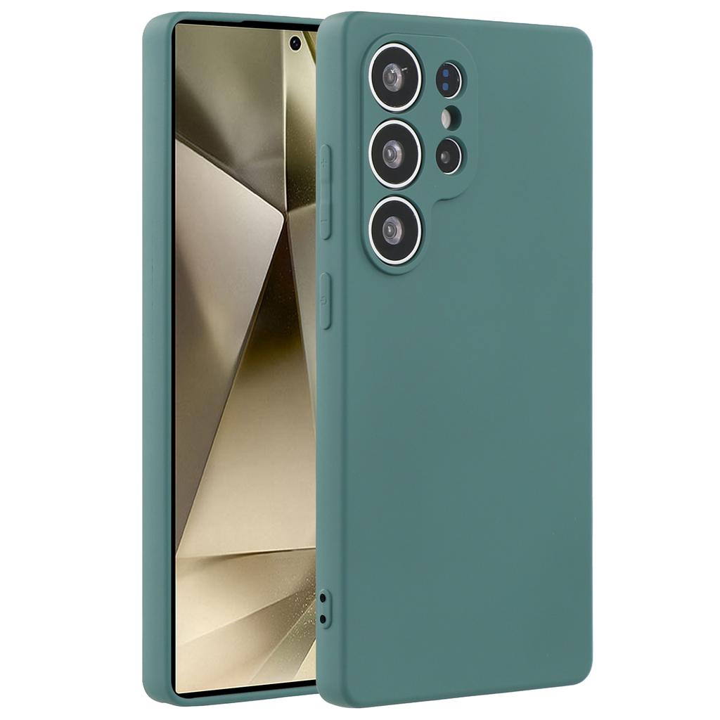 For Samsung Galaxy S25 Ultra Case Precise Cutouts TPU Fiber Lining Shockproof Phone Cover