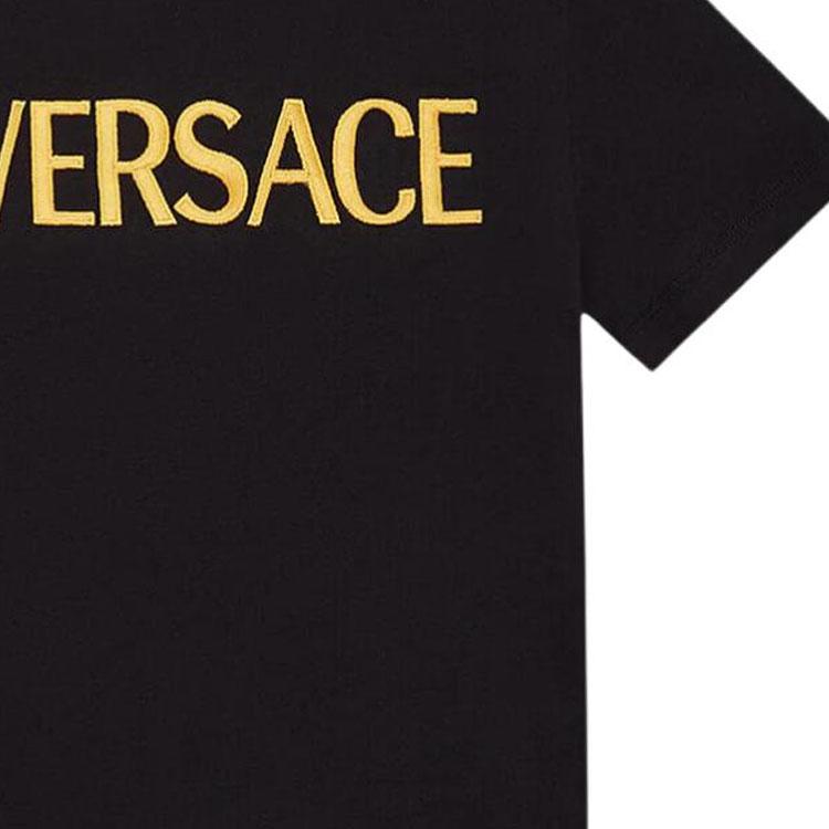 VERSACE Embroidered VERSACE T Shirt 1011860-A230901-2B150