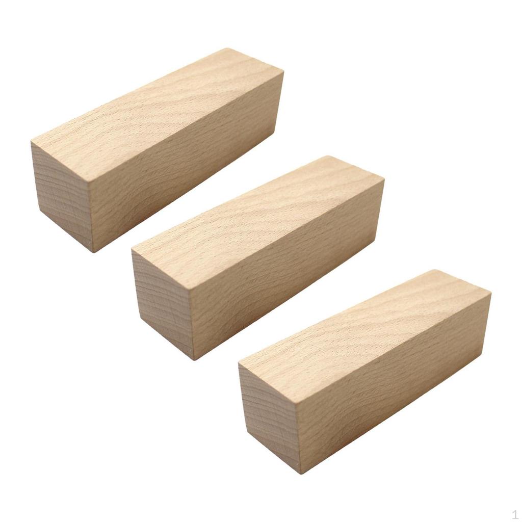 Липовые резные блоки Липовое дерево Ручная работа Необработанный блок Деревянный набор для мастерской
