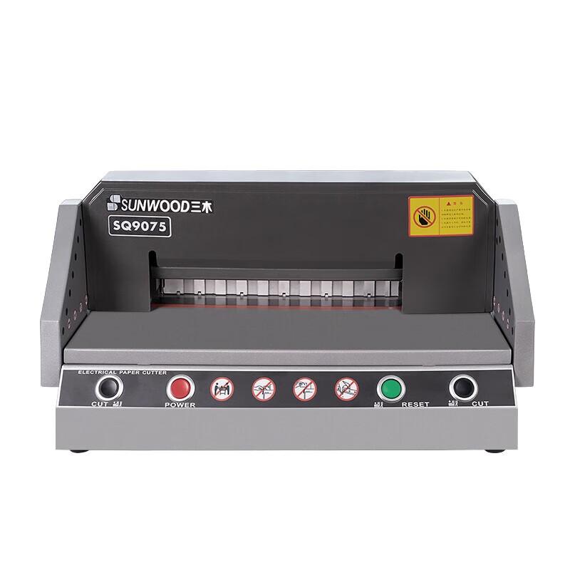 SUNWOOD Electric Desktop Paper Cutter SQ9075 CN plug (adapter included)