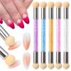 Nail Art Brush Double-ended Sponge Pen Stippling Pen Manicure Tools