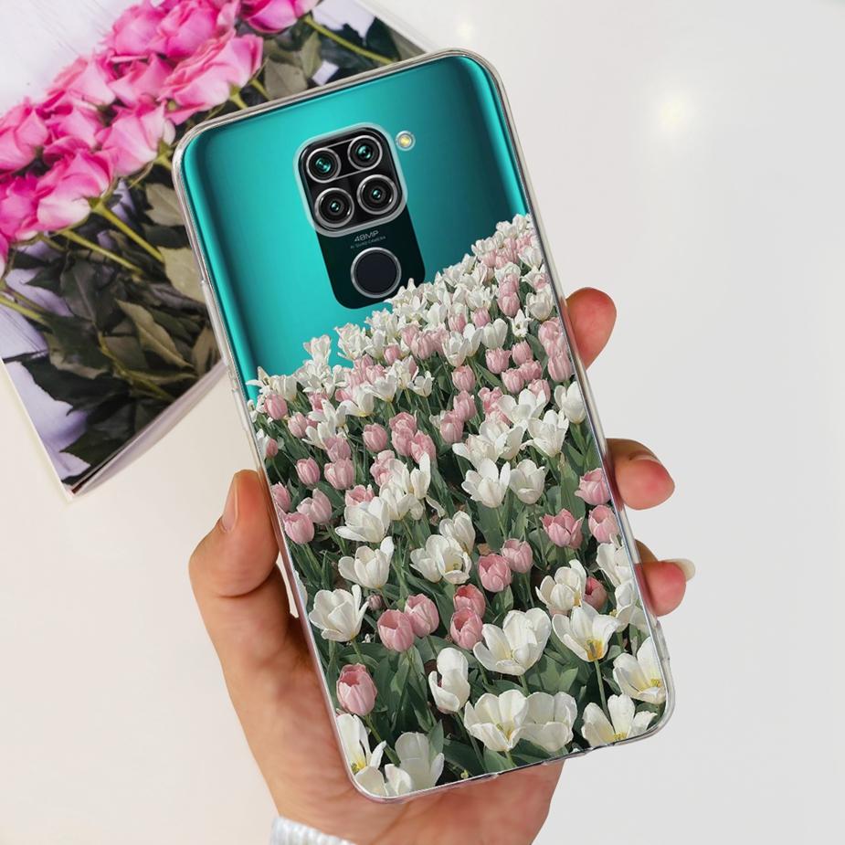 For Xiaomi Redmi Note 9 Case Cute Painted Cover Clear Silicone Soft Phone Case For Xiaomi Redmi Note 9 Pro Max Note9 S 9S Bumper