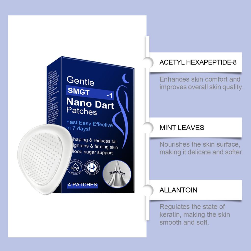 Blood Sugar Management Auxiliary Patch, Nano Care Patch, Firming Skin, Supporting Blood Sugar Balance Shaping Patch