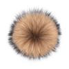 Real Raccoon Fur Pompom Genuine Fur Pompoms for Beanie Hats Bags Accessories