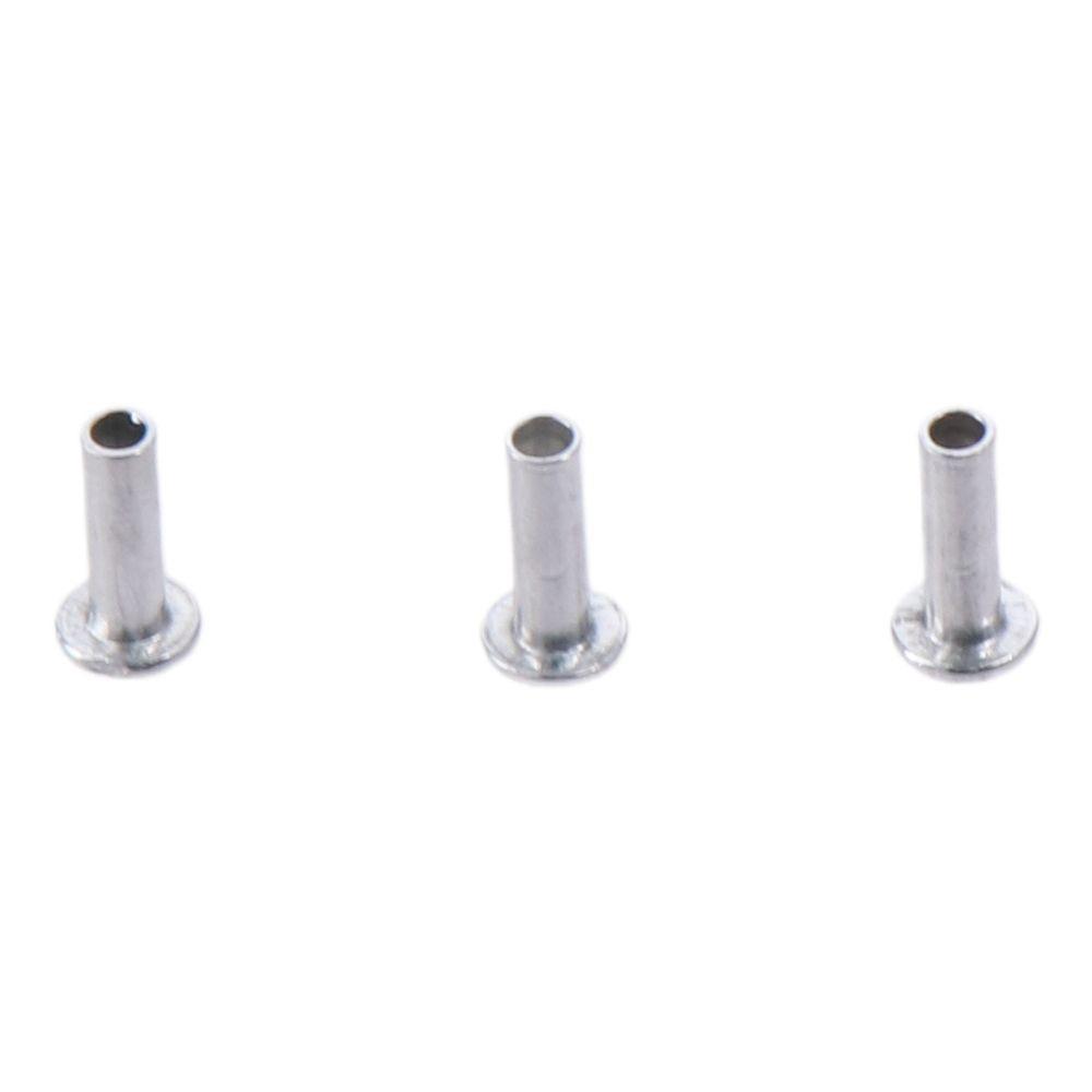 100 шт. Полутрубчатые заклепки с полукруглой, овальной, плоской и полусферической головкой, алюминиевые, с потайной головкой, M2 M2.5 M3