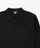 STCO Open Collar Solid Knit Black (Oversized)_Sktua02Osb