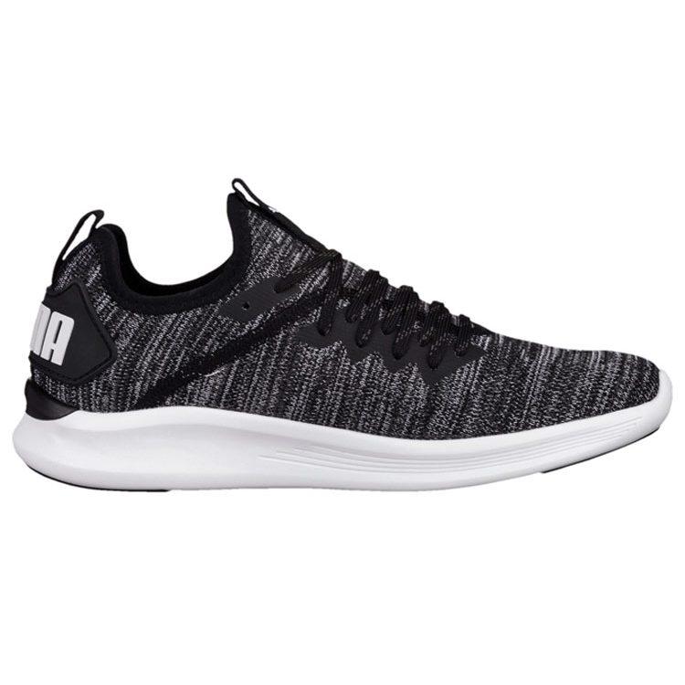 Puma Кроссовки для бега Ignite Flash Evoknit Low Черный/Серый Женские 190511-01