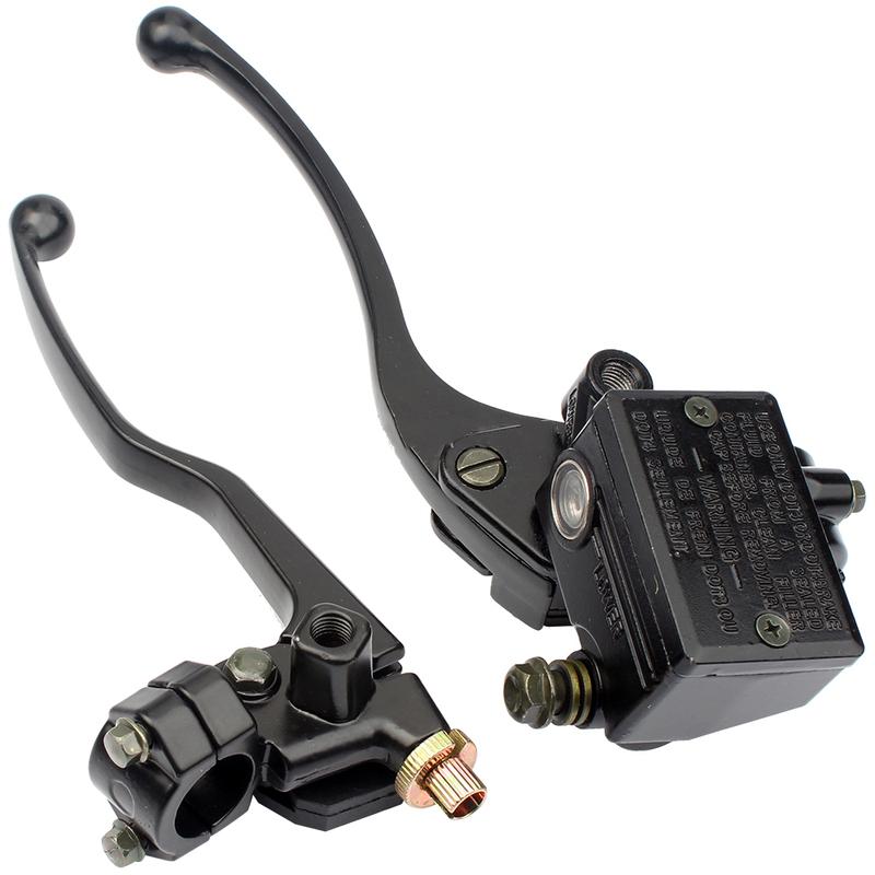 ДЛЯ CBT HONDA TRX 200/2 50/300/400/450/700 Передний тормозной суппорт Левый рычаг сцепления Пара 7/8" Руль Главный тормозной цилиндр Гидравлический