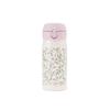Afternoon Tea Living HS99 Flower Art Thermos Purple One-Touch Bottle, 350ml,