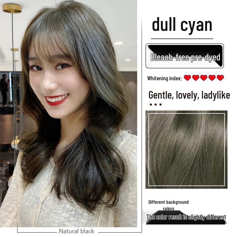 2026 Краска для волос: Серо-коричневый лен, цвет черного чая, с пользой для ухода за волосами