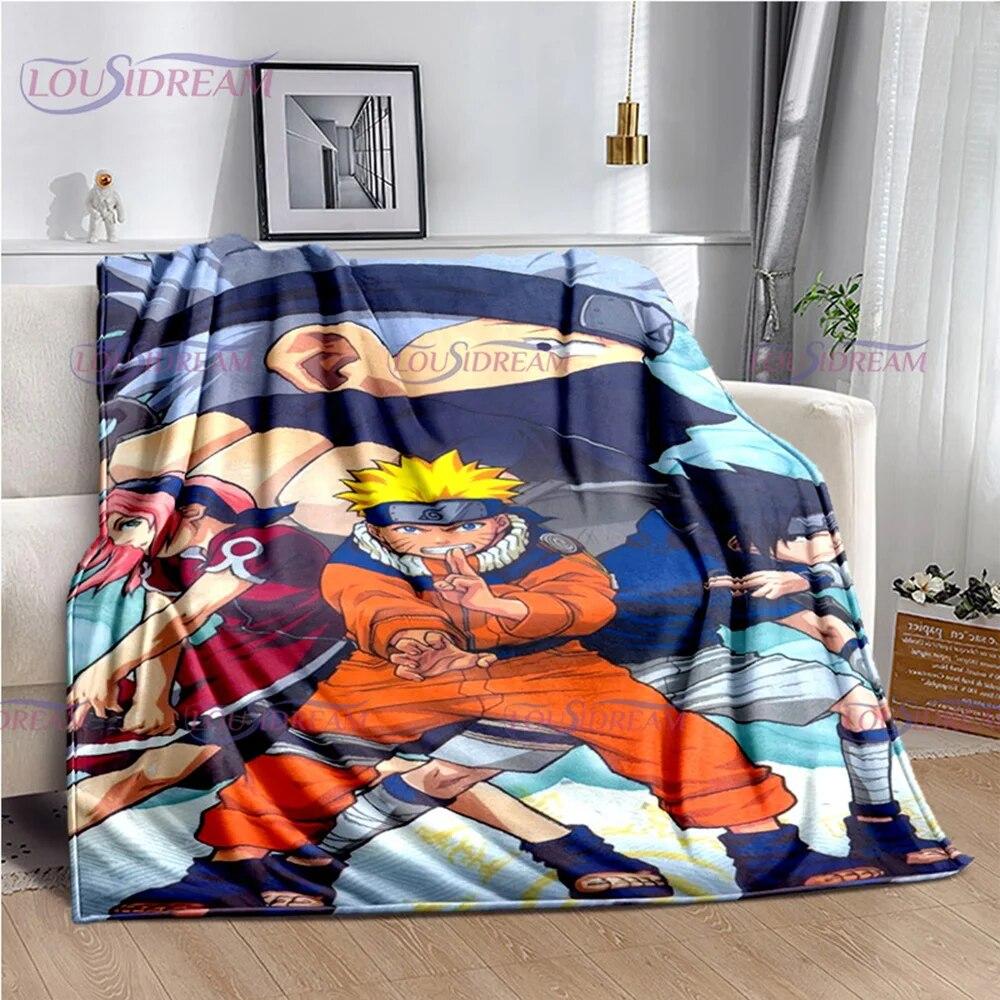 Креативное одеяло с принтом аниме N-Наруто, мягкое качественное покрывало для дивана-кровати, волосатое одеяло, фланелевое одеяло, покрывала, подарочные одеяла