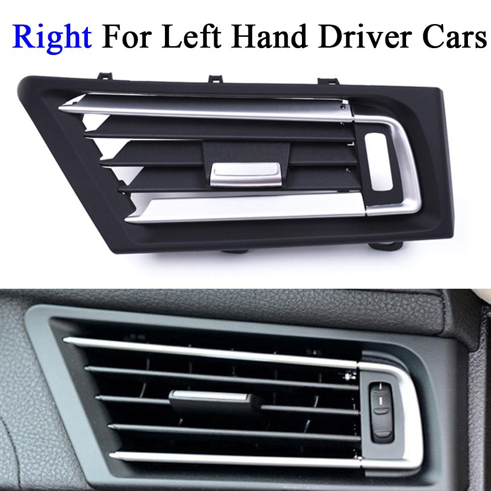 Левый руль с левым рулем, автомобильный средний задний кондиционер, вентиляционная решетка переменного тока, розетка, панель для BMW 7 серии F01 F02 730 735 745