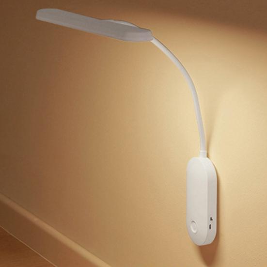 1 комплект светодиодных ламп для чтения с регулируемой цветовой температурой, диммируемым пультом дистанционного управления, без мерцания, гибкий шланг, светодиодная настольная лампа без синего света