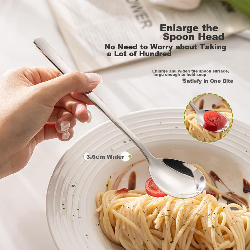 Guangyi 304 Stainless Steel Chopsticks And Spoon Set, Portable Dining Utensils with Storage Box, Three-Piece Set GY7357