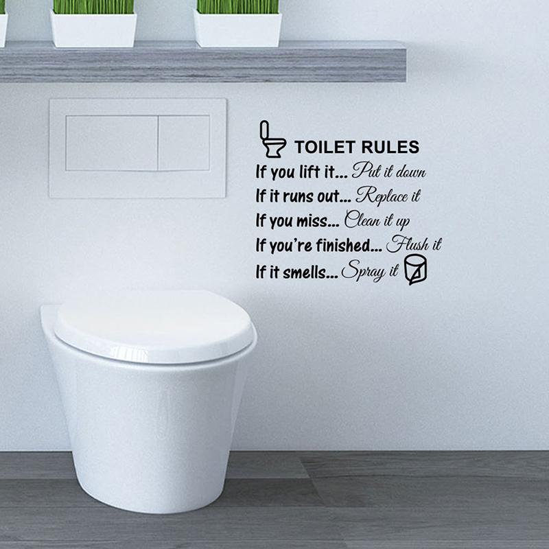 Creative English Proverbs Wall Sticker Black Sticker