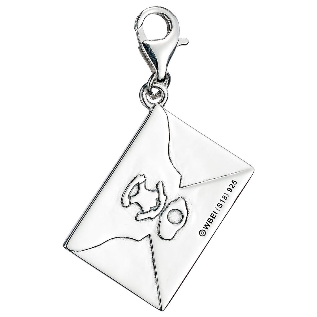 Harry Potter sterling silver hogwarts Acceptance Letter clip on charm
