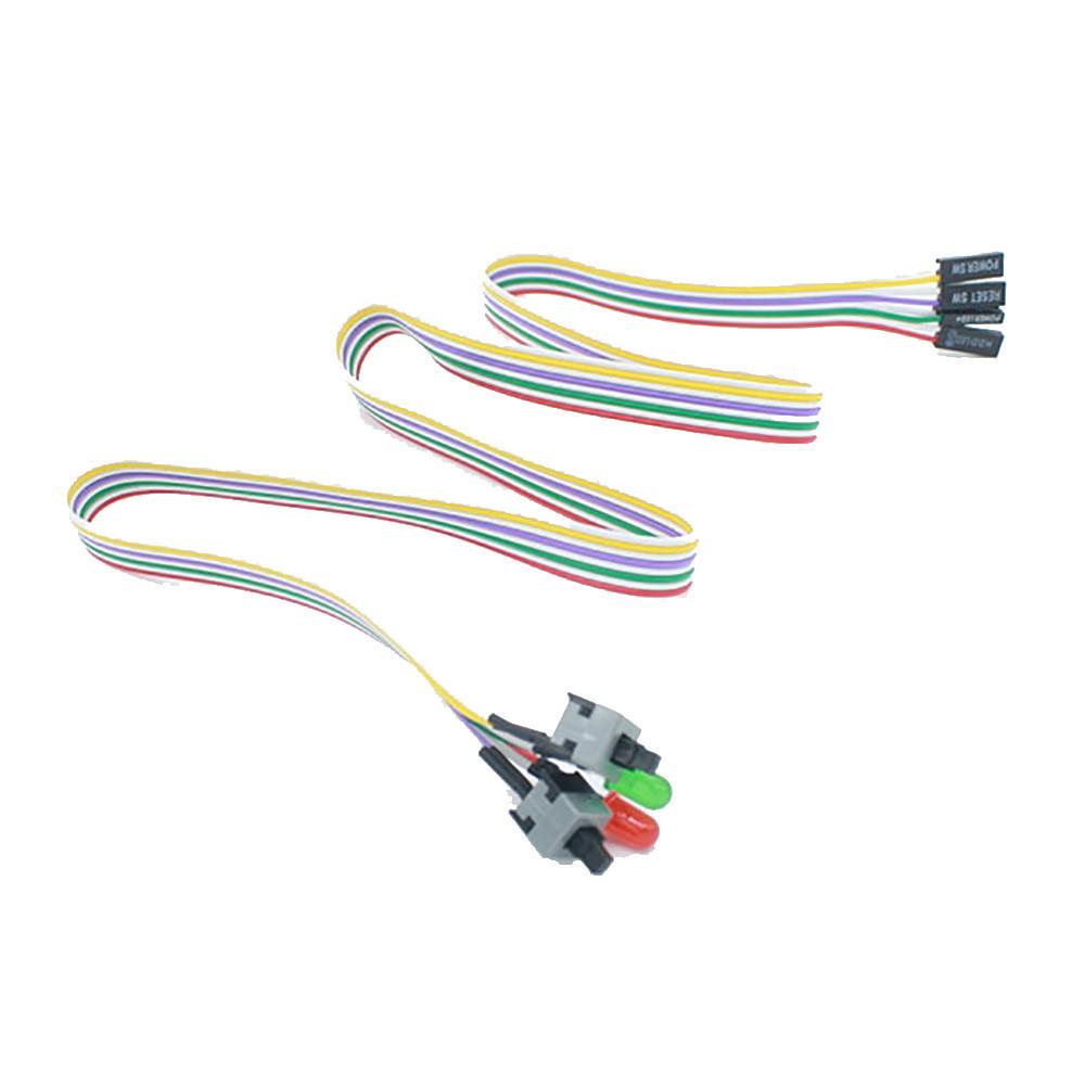 Кабель питания материнской платы ATX PC Compute 2, включение/выключение, сброс, светодиодный индикатор