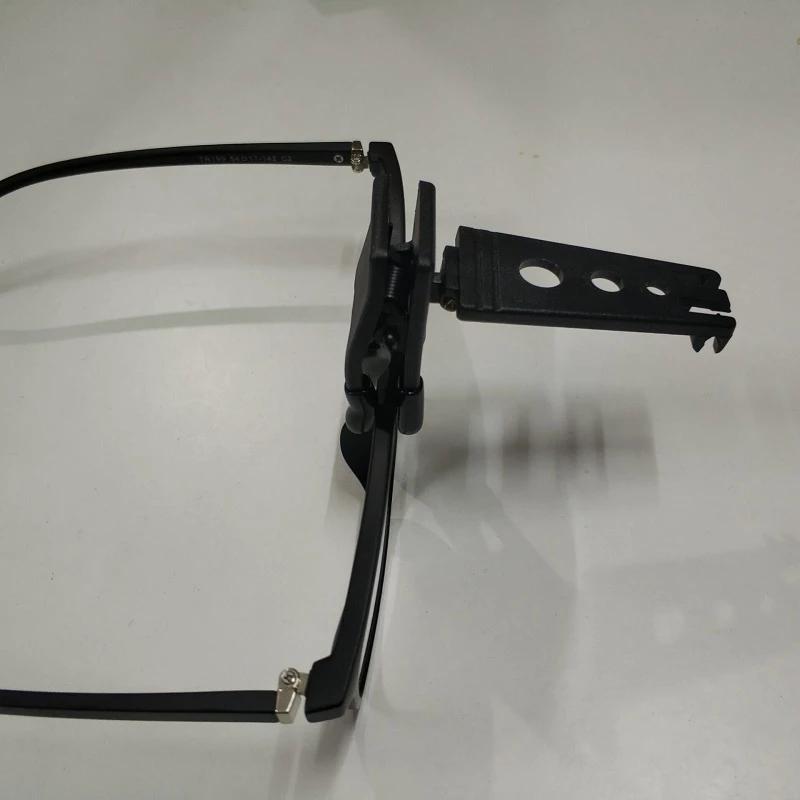 Новейшее увеличительное стекло в виде очков, деревянное хирургическое увеличительное стекло в форме лошади, три набора линз