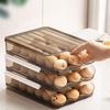 Automatic Egg Rolling Carton Refrigerator Multi-layer Egg Storage Box Kitchen Egg Storage Box Convenient Egg Storage Rack