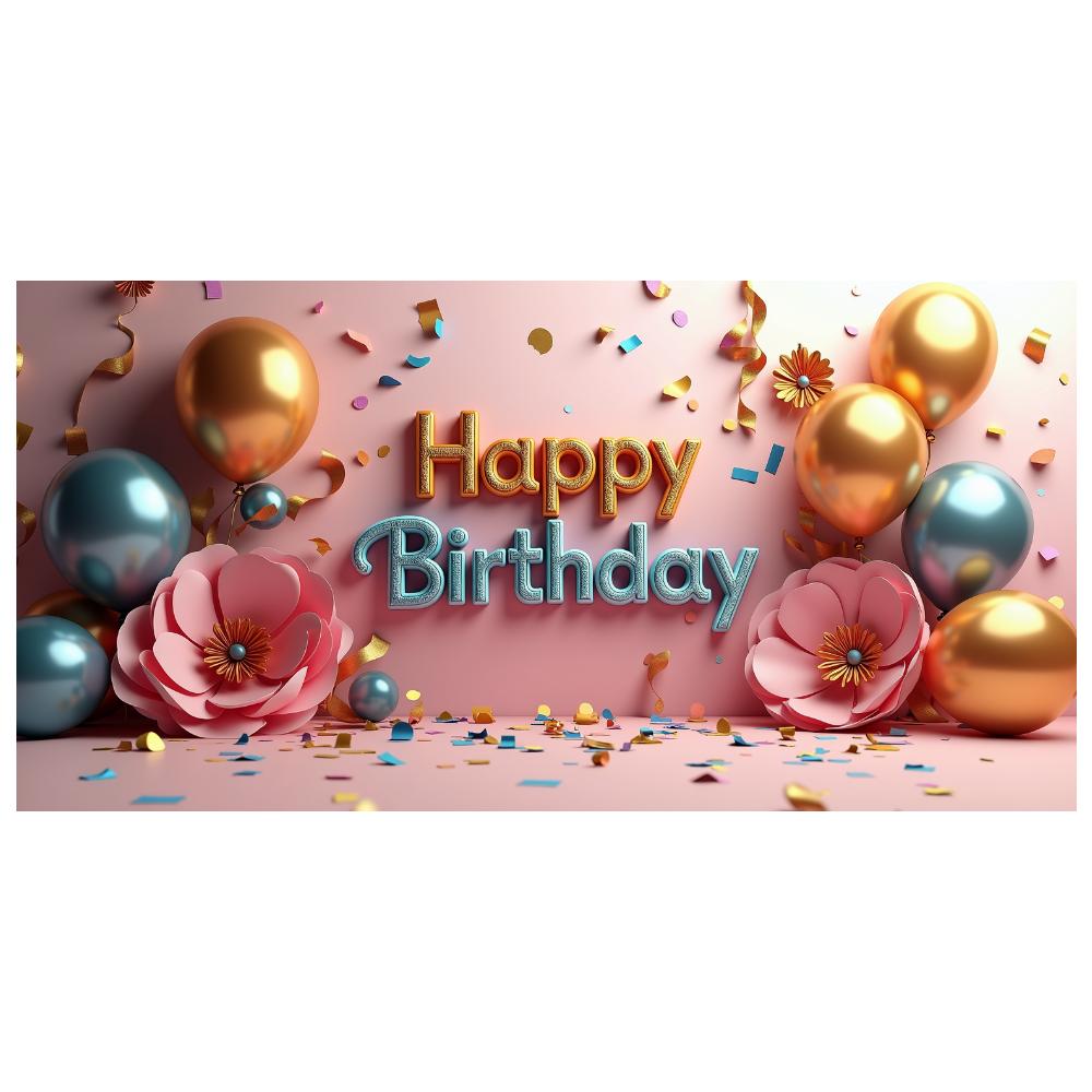 Легко повесить Баннер С Днем Рождения Праздничный Баннер Детские Принадлежности для Вечеринки Для Домашнего Декора Фотобудка Детское Мероприятие