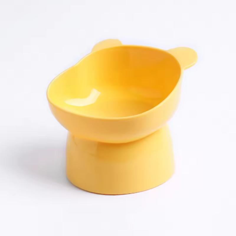 Новые приподнятые миски для кошек, кормушка и поилка без стресса с основанием, наклонные приподнятые нескользящие миски для домашних животных против рвоты