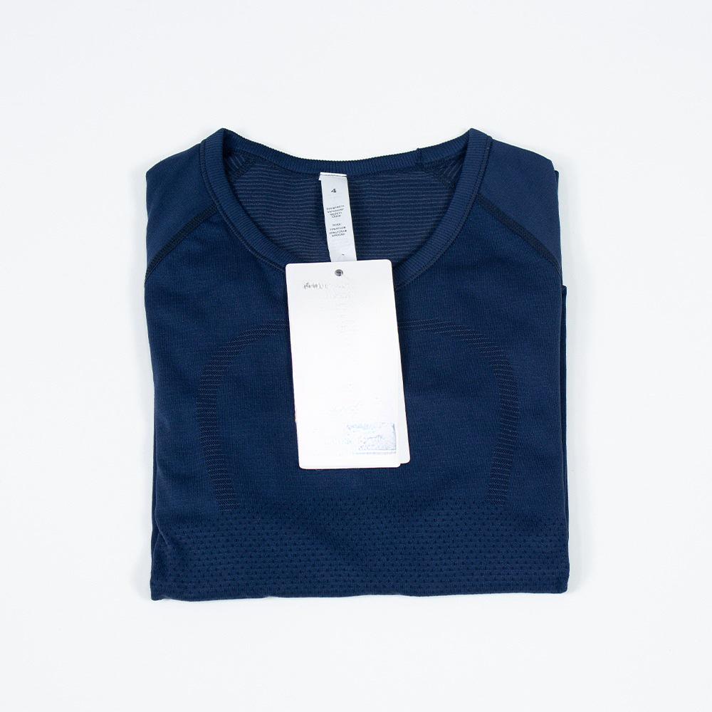 Женская бесшовная футболка для йоги с высокой эластичностью 2.0 - быстросохнущая, с длинным рукавом, спортивная одежда