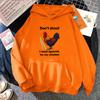 Don't Shoot I Need Apricots for My Chicken Arc Raiders Scrappy Hoodies Rooster Graphic Pullovers Women Men Long Sleeve Clothes