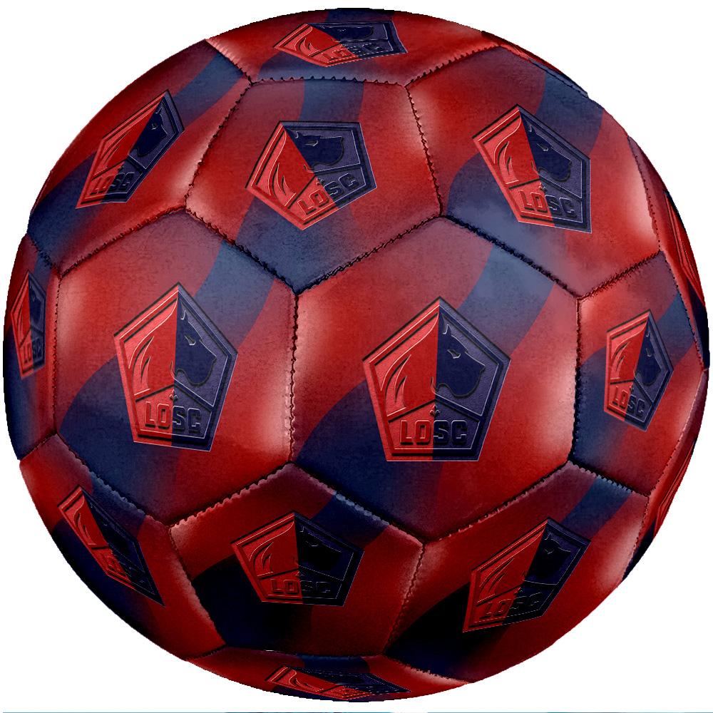 Футбольный мяч LOSC Lille FC, размер 5, стандартный, прочный, для тренировок и матчей, для взрослых, для занятий спортом на открытом воздухе